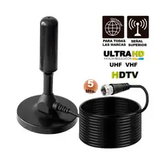 GENERICO - Antena Digital HDTV 3.5 Dbi 5 Metros AH-0031