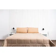 COBITEX HOME - Plumón arenita hipoalergénico 2 plz cobitex 100% algodón.