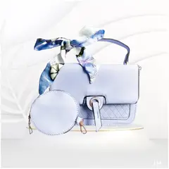 GENERICO - Cartera bolso con monedero cuero PU mujer