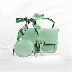 GENERICO - Cartera bolso con monedero cuero PU mujer