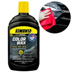 SIMONIZ - Cera Liquida 500ml 3en1 Tecnologia EVO NANO Color Negro