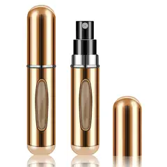 GENERICO - Atomizador dispensador de perfume portátil recargable viaje