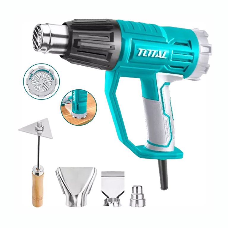 PISTOLA DE CALOR 2000W TEMPERATURA AJUSTABLE TOTAL - TB20045