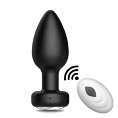 GENERICO - Plug Vibrador Con Control Remoto