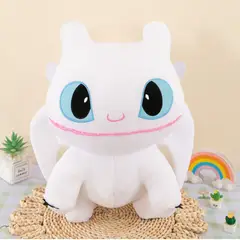 GENERICO - Peluche Chimue Blanco Furia Luminosa - Mide 29 cm alto