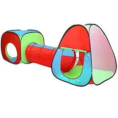 EVERBEST - Carpa Circuito 3 en 1 - Juegos para Niños