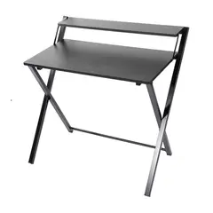 GENERICO - Escritorio plegable para laptops 80cm - color NEGRO