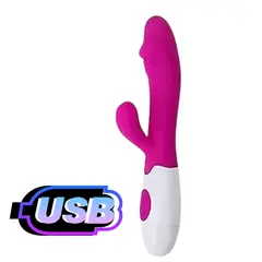 GENERICO - Vibrador Silicona Usb Rabbit Female