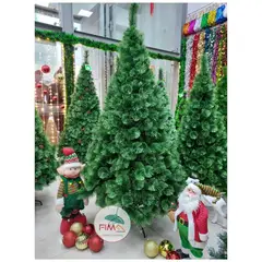 GENERICO - Árbol de Navidad 2.1 m. pino verde frondoso