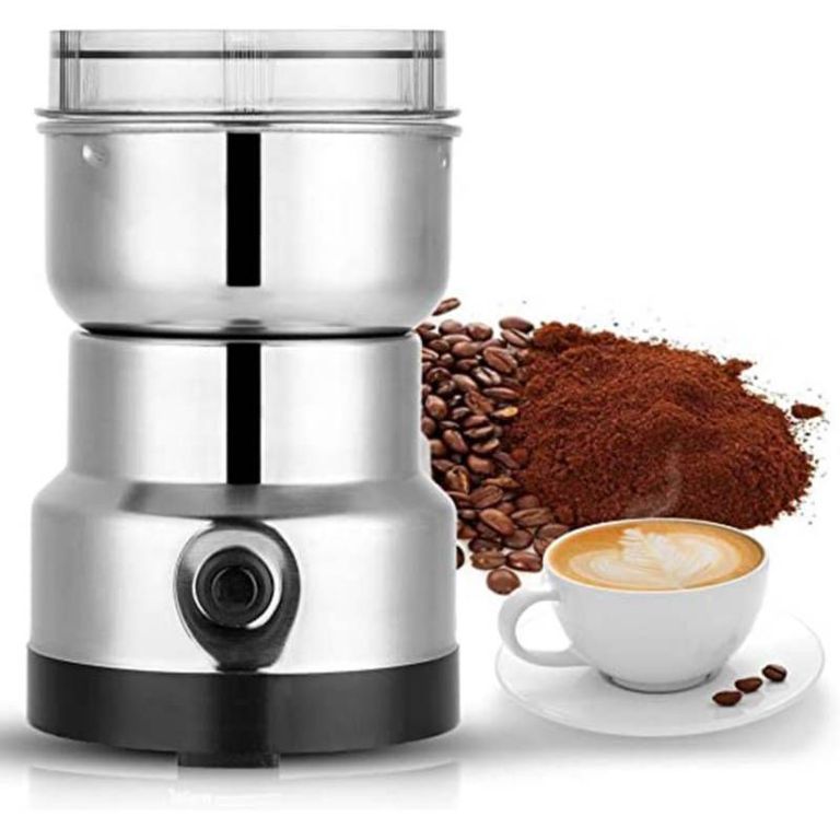 Mini Molinillo de Cafe Acero Inoxidable Eléctrico de 150Watts