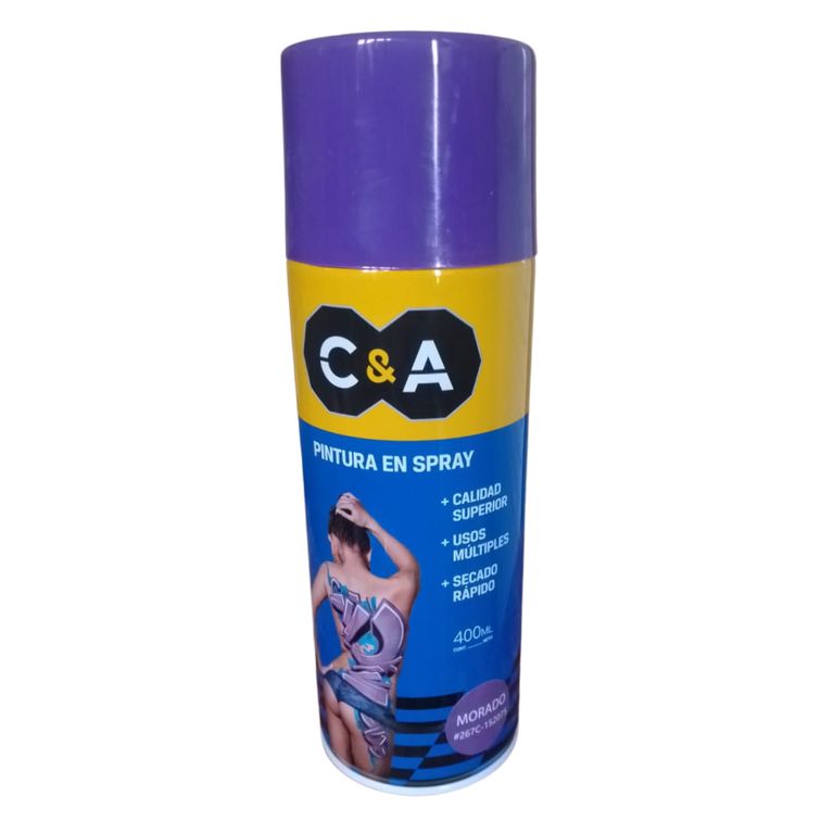 Pintura Spray C&A Morado #267C - Morado