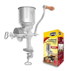 GENERICO - Molino para Granos Manual Marca Corona con Tolva Alta