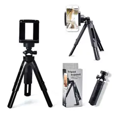 GENERICO - Mini Tripode con Soporte para Celular 360° y Cámara Profesional 28 cm