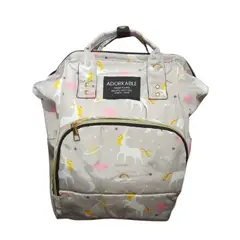 GENERICO - MOCHILA BOLSO PAÑALERA / UNICORNIO