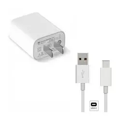 GENERICO - Cargador / Cable de 18w Qc 3.0 carga rápida Tipo C para Xiaomi Blanco
