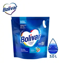 BOLIVAR - Detergente líquido 3 litros floral Cuidado Total