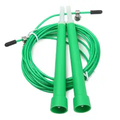 TODO FIT - Cuerda acero velocidad speed jump rope verde