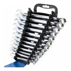 TOOLCRAFT - Juego de Llaves Mixtas Milimetricas 12 Piezas TC5797