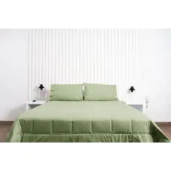COBITEX HOME - Plumón verde hipoalergénico 1.5 plz cobitex 100% algodón