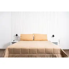 COBITEX HOME - Plumón beige hipoalergénico 1 plz cobitex 100 algodón