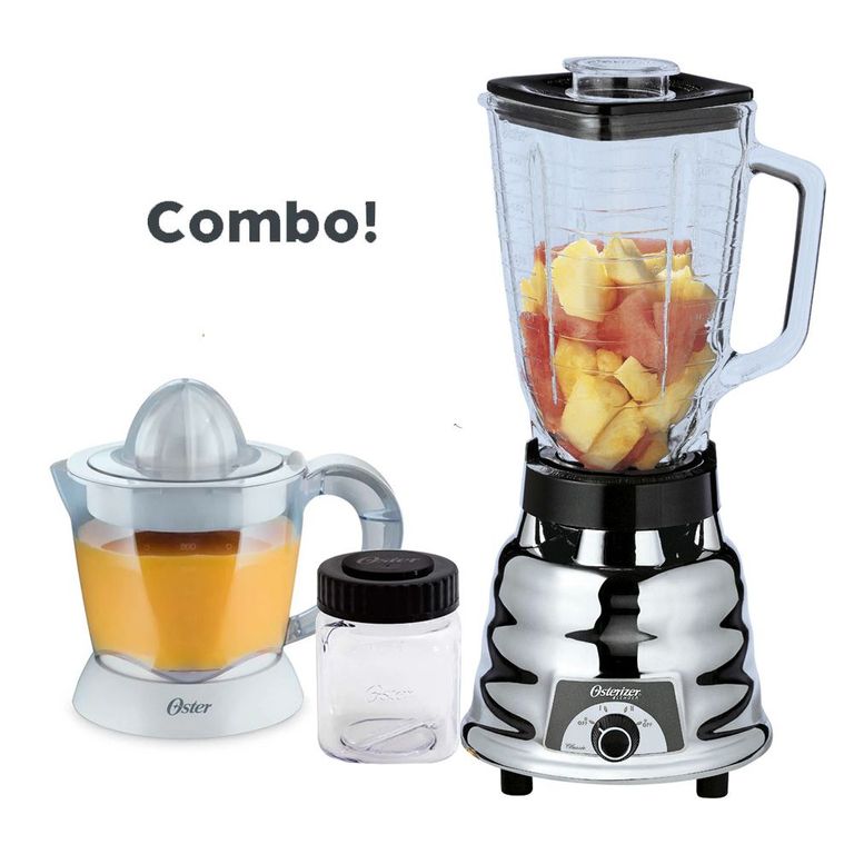 Combo Licuadora Clasica 2 Velocidades 250 + Exprimidor