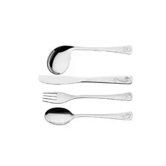 TRAMONTINA - Juego de cubiertos para niños - acero inox