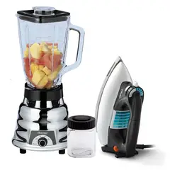 OSTER - Combo Licuadora clasica 250-22 + Plancha clasica GCSTBV4119