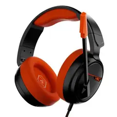 VSG - Audífono Gaming Pentagon Cenexion USB ABS Negro-Naranja