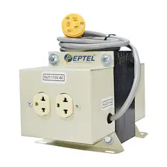 PEPTEL - Autotransformador monofásico 220V a 110V 4000W