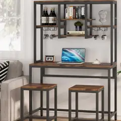 VENTITAS HOME - Mueble Bar Hodge Caramelo