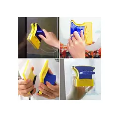 GENERICO - Limpia Vidrios Magnético Para Exteriores e Interiores