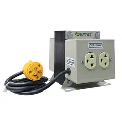PEPTEL - Autotransformador de 3000W 220V a 120V