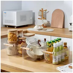 MINARI - Cesta Organizador Multiuso de Cocina Baño Tocador Escritorio C809