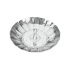 METALTEX - Vaporizador De Verduras De Acero Inoxidable 23 CM