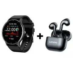LENOVO - Audífonos Bluetooth LP40 y reloj inteligente ZL02D