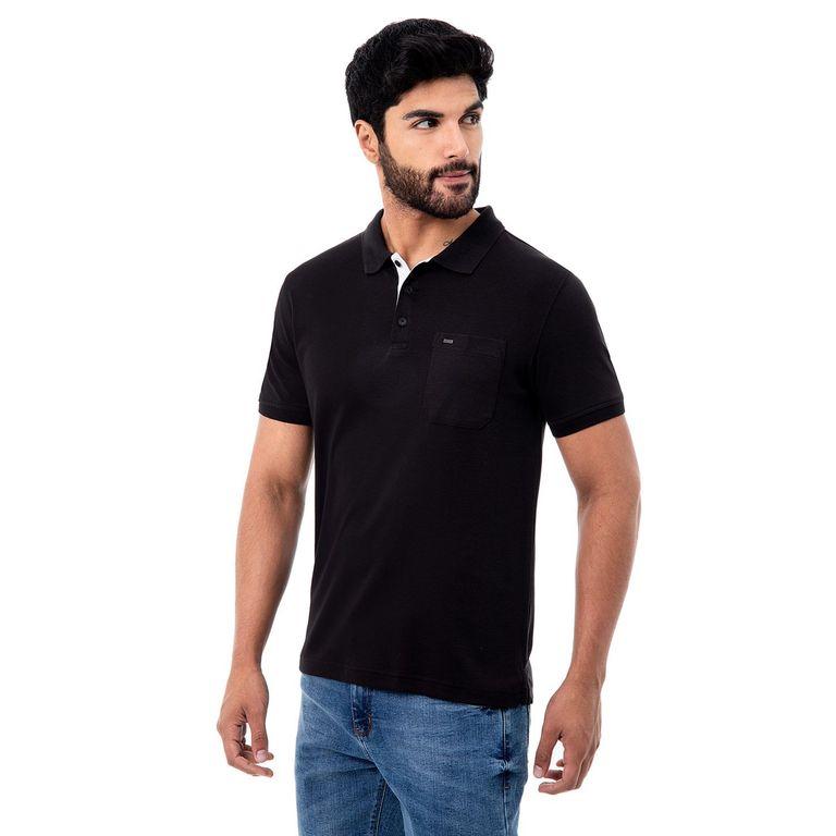 Polo Box Basico Gamuza Pima Braxis Hombre