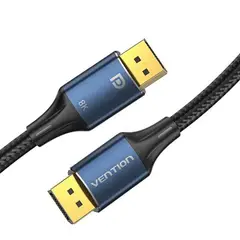VENTION - Cable Displayport Macho 8k 60hz Laptop Pc 300cm PREMIUM Golden