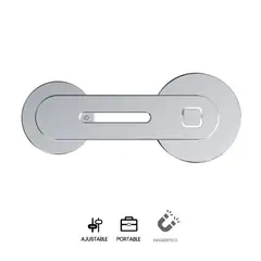 S&T - Soporte Holder de Celular Para Laptop Corporativos ST for Business Aluminio HS607 Silver