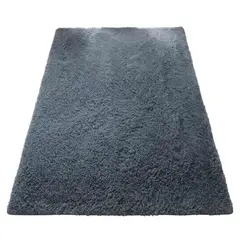GRETAIL - Alfombra De Felpa Piso Decorativo 200cm x 140cm Gris
