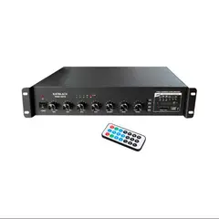 BATBLACK - Amplificador de Audio 300W Bluetooth USB y Radio PAM8-15UFB