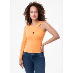 GOCCOS - Polo Tshirt Rib Lycrado Elisea Mujer