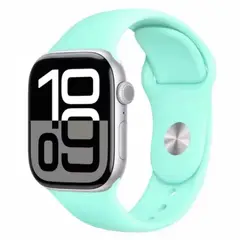 OEM - Correa de Silicona para Apple Watch Color Azul Mar para 44-45-46-49mm