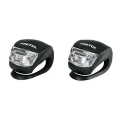 PRETUL - Linterna de bicicleta luces delantera y trasera