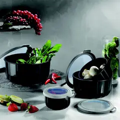 VIP AHMET - Set de Tapers 4 Piezas Color Negro