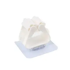 GENERICO - Organizador Múltiple Colgador Gancho sujetador de Escoba Blanco