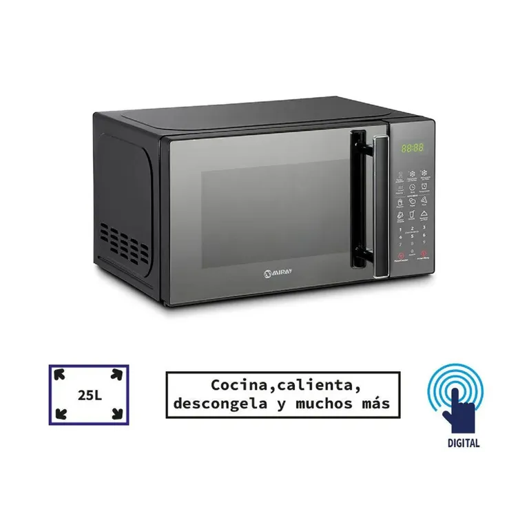 Microondas 25 Litros HMM-25N.