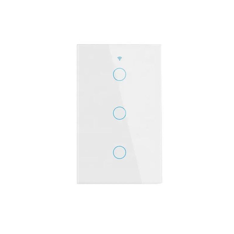 INTERRUPTOR SMART WIFI ALEXA GOOGLE 3 BOTÓN