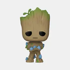 FUNKO - POP I AM GROOT - GROOT WITH GRUNDS