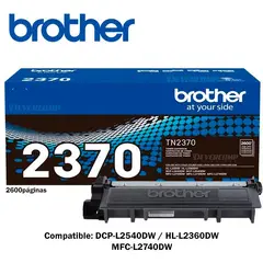 BROTHER - Toner TN-2370 para DCP-L2540DW HL-L2360DW MFC-L2740DW