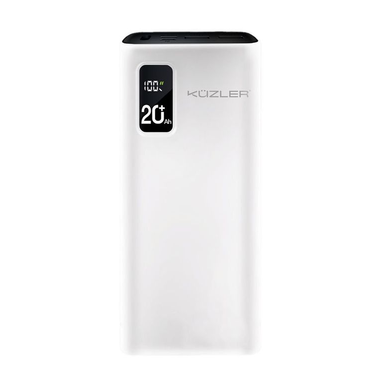 POWER BANK BATERIA PORTATIL 20000MAH 225w Blanco Anke-105b